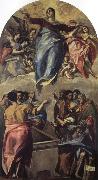 El Greco Assumption of the Virgin oil painting on canvas